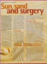Sun, Sand and surgery in Zest magazine
