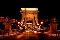 The Iron Bridge in Budapest