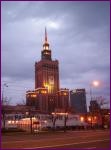 The Cultural Tower in the centre of Warsaw