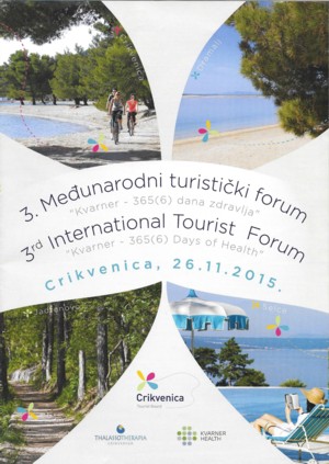 Croatia, programme for 3rd International Tourist Forum