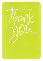 Thank
you card and reviews for Linda Briggs