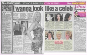 Page 40 & 41 of the Sun dated 18th January 2006