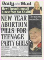 Linda Briggs in the Daily Mail November 1999
