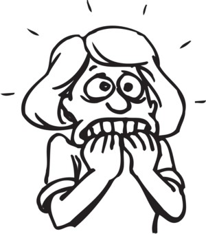 Screaming women